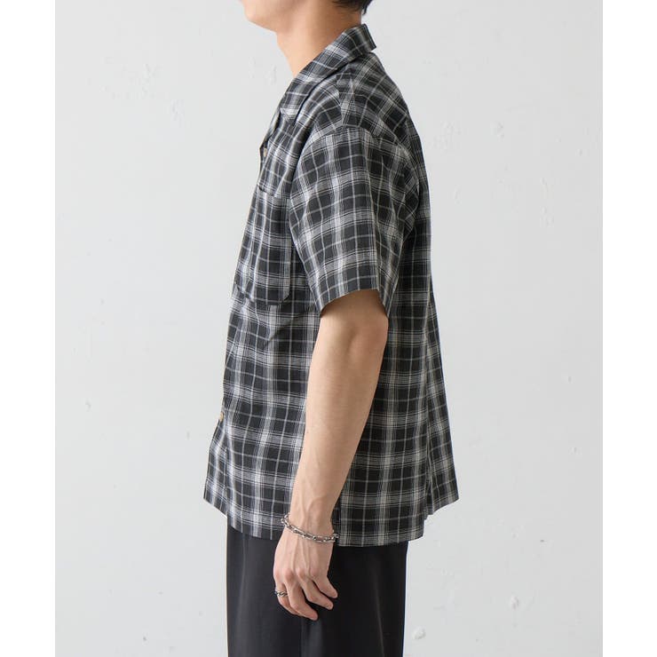 【Kastane】BM チェック開襟シャツ | PAL GROUP OUTLET | 詳細画像18 
