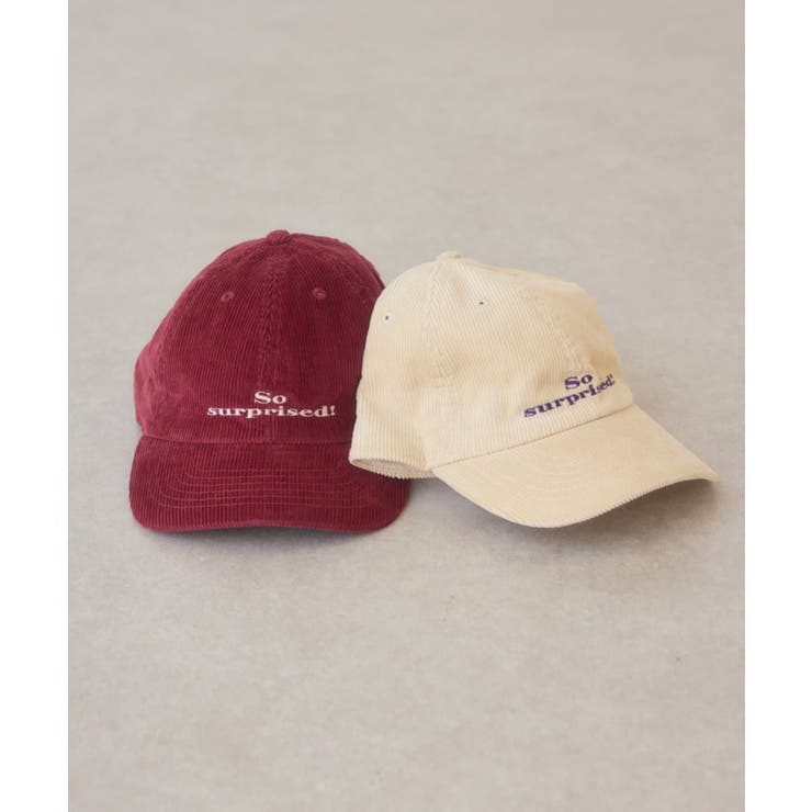 【Kastane】B コーデュロイロゴキャップ | PAL GROUP OUTLET | 詳細画像1 