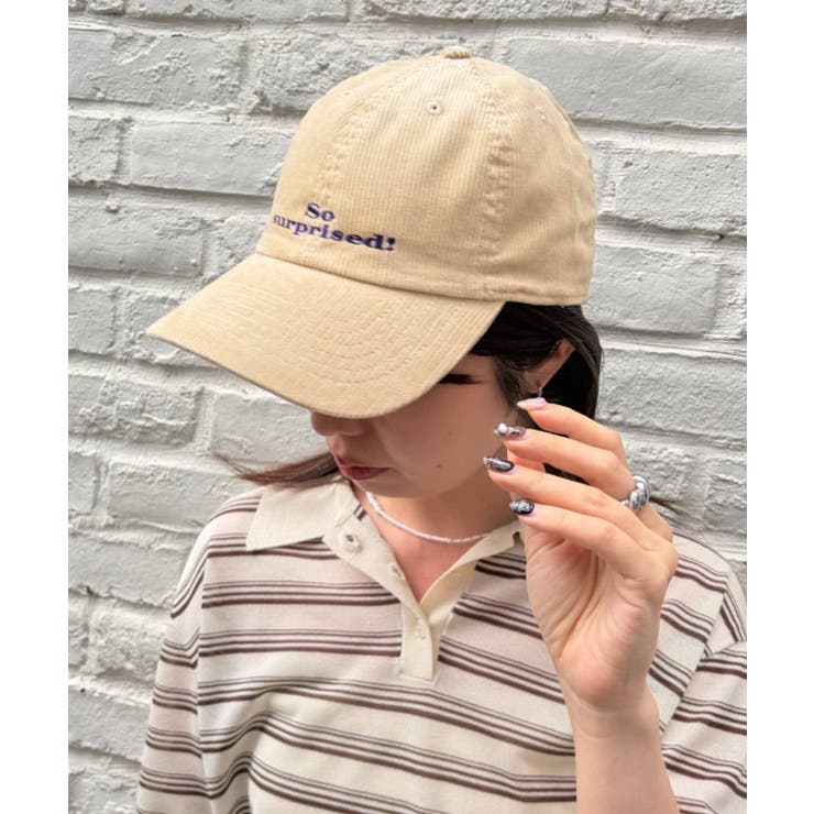 【Kastane】B コーデュロイロゴキャップ | PAL GROUP OUTLET | 詳細画像6 