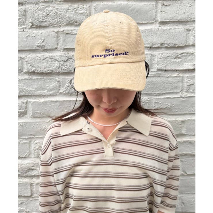 【Kastane】B コーデュロイロゴキャップ | PAL GROUP OUTLET | 詳細画像7 
