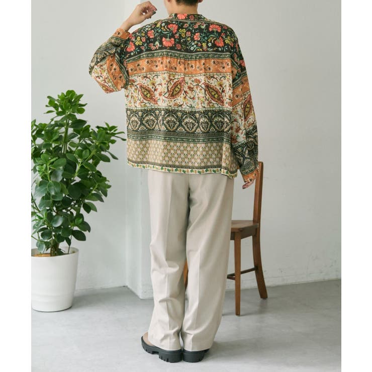 【ear PAPILLONNER】柄ピンタックブラウス【SUM1 STYLE】 | PAL GROUP OUTLET | 詳細画像25 