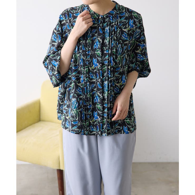 【ear PAPILLONNER】柄ピンタックブラウス【SUM1 STYLE】 | PAL GROUP OUTLET | 詳細画像34 