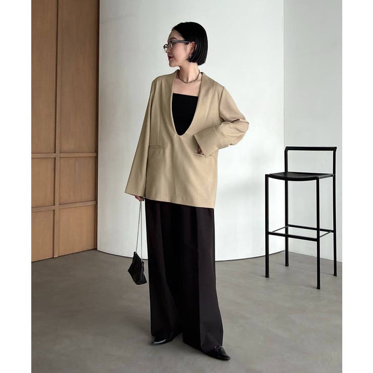 【CAPRICIEUX LE'MAGE】深VネックJK PO | PAL GROUP OUTLET | 詳細画像8 