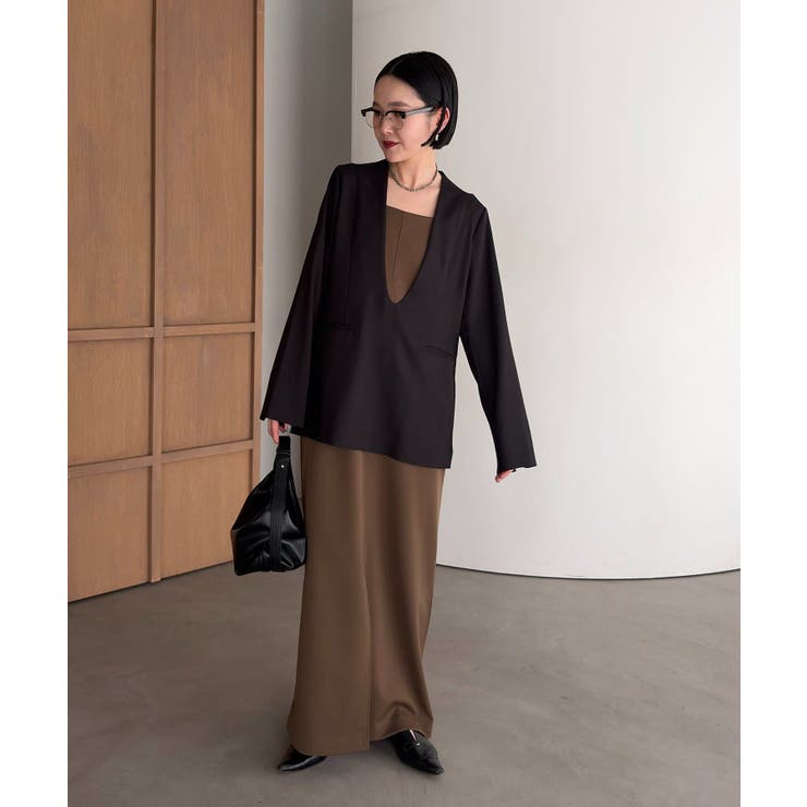 【CAPRICIEUX LE'MAGE】深VネックJK PO | PAL GROUP OUTLET | 詳細画像29 