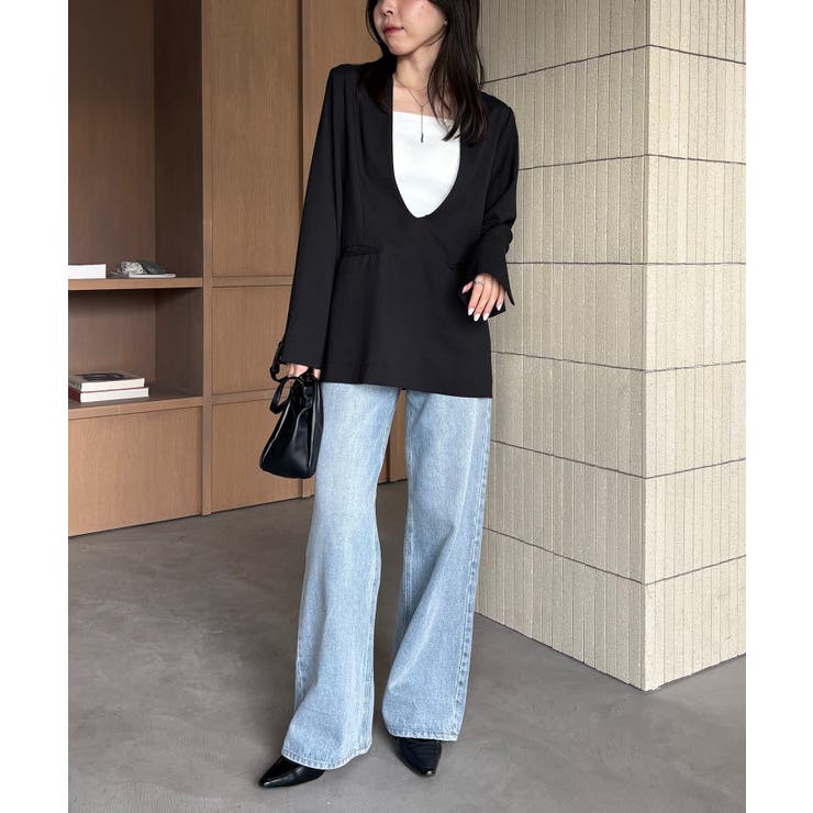 【CAPRICIEUX LE'MAGE】深VネックJK PO | PAL GROUP OUTLET | 詳細画像31 