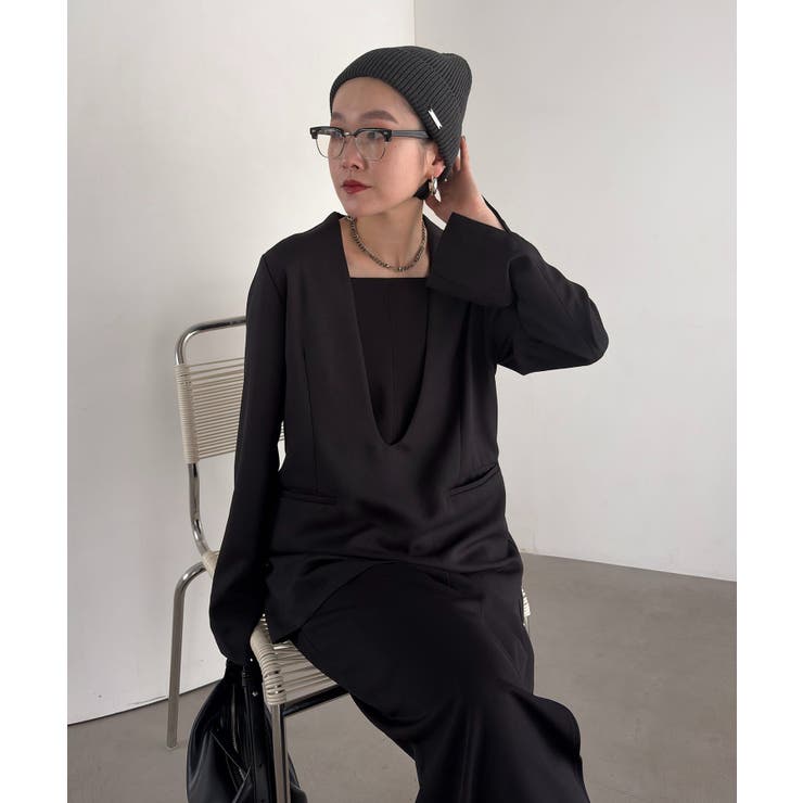 【CAPRICIEUX LE'MAGE】深VネックJK PO | PAL GROUP OUTLET | 詳細画像17 