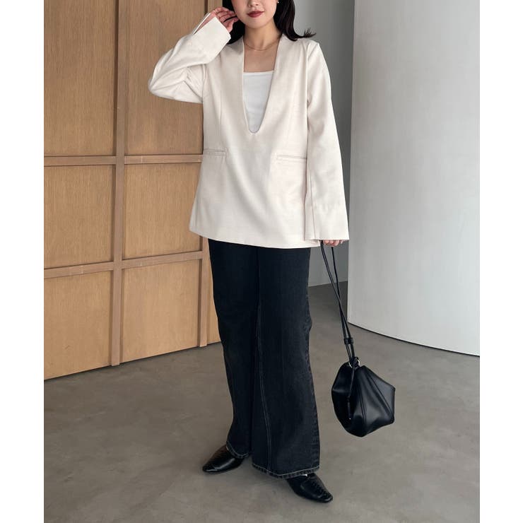 【CAPRICIEUX LE'MAGE】深VネックJK PO | PAL GROUP OUTLET | 詳細画像45 