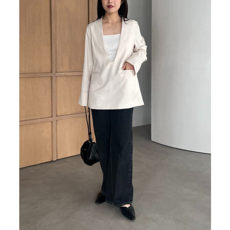 【CAPRICIEUX LE'MAGE】深VネックJK PO | PAL GROUP OUTLET | 詳細画像46 
