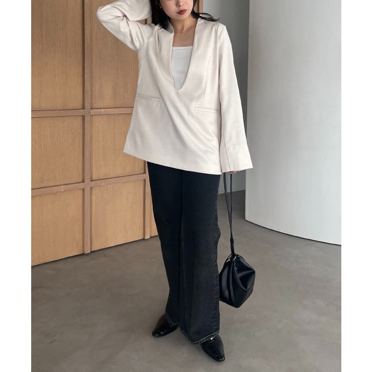 【CAPRICIEUX LE'MAGE】深VネックJK PO | PAL GROUP OUTLET | 詳細画像47 