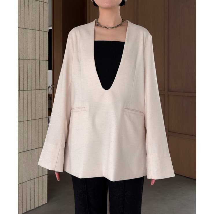 【CAPRICIEUX LE'MAGE】深VネックJK PO | PAL GROUP OUTLET | 詳細画像48 