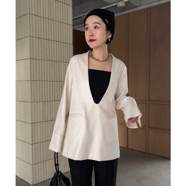 【CAPRICIEUX LE'MAGE】深VネックJK PO | PAL GROUP OUTLET | 詳細画像35 
