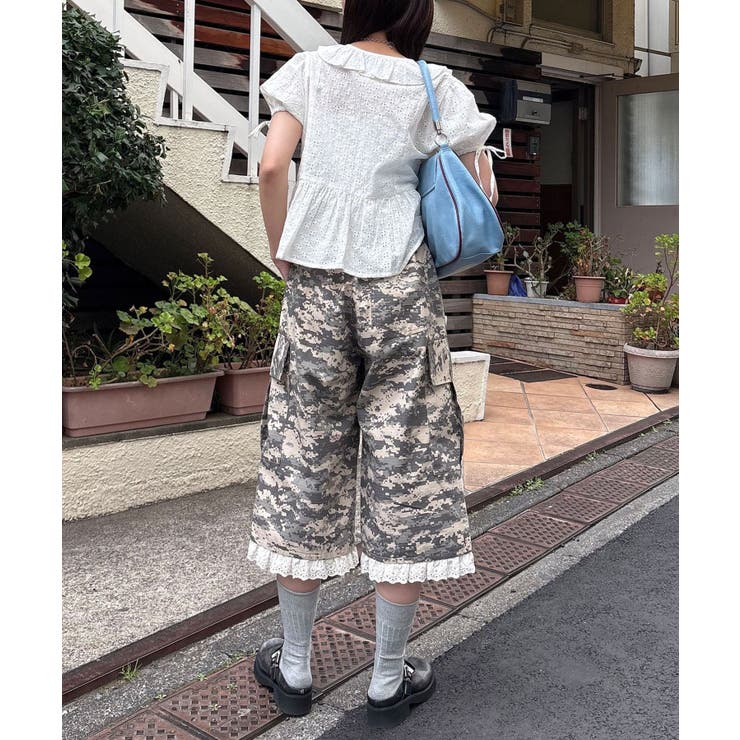 【Ciaopanic】デジカモレースクロップドカーゴパンツ | PAL GROUP OUTLET | 詳細画像21 