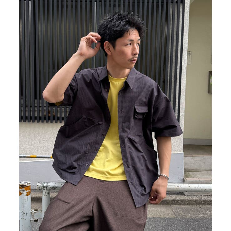 BRN | 【Ciaopanic】ユーティリティーチェックシャツ | PAL GROUP OUTLET