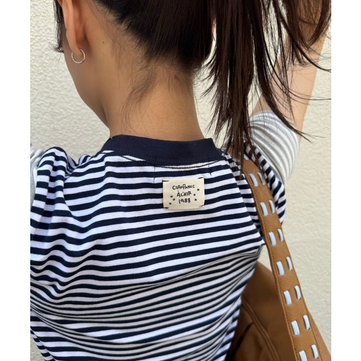 【Ciaopanic】クレイジーパターンコンパクトボーダーTee | PAL GROUP OUTLET | 詳細画像8 