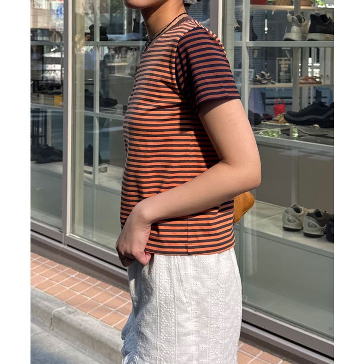 【Ciaopanic】クレイジーパターンコンパクトボーダーTee | PAL GROUP OUTLET | 詳細画像14 