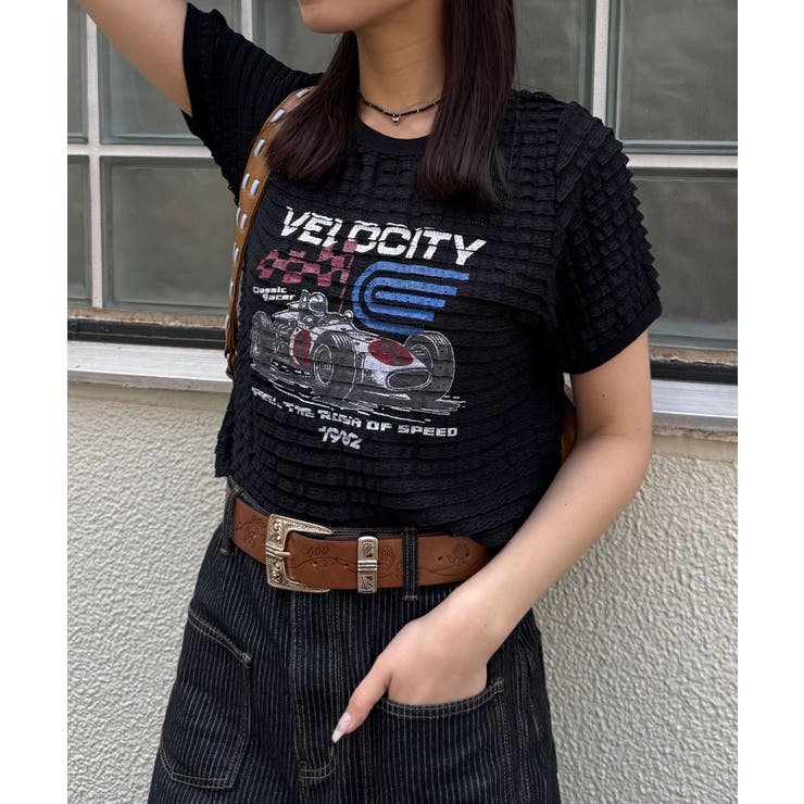 【Ciaopanic】モーターロゴフリルリンガーTee | PAL GROUP OUTLET | 詳細画像2 