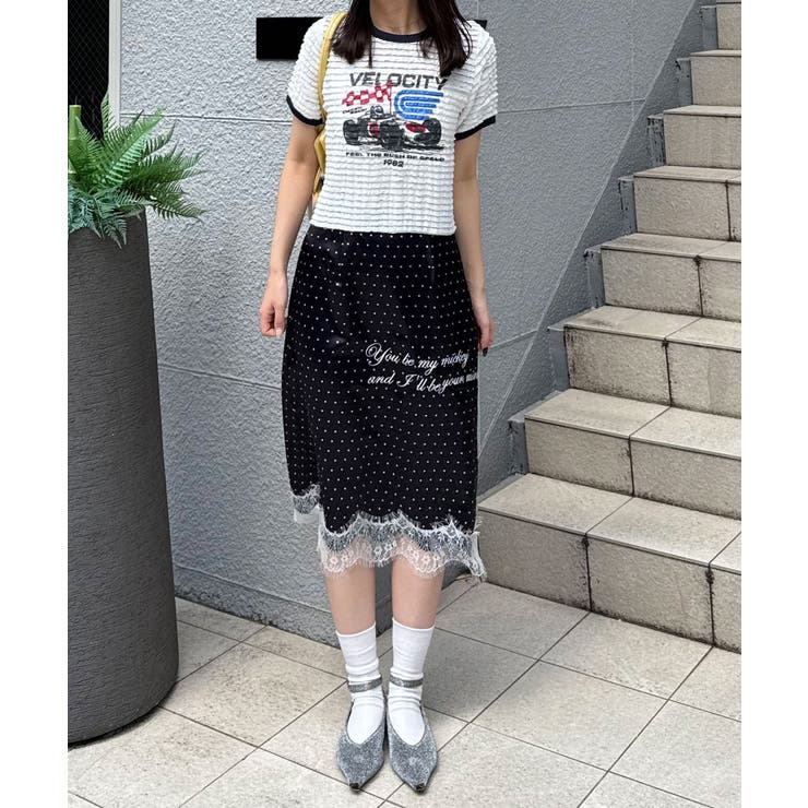 【Ciaopanic】モーターロゴフリルリンガーTee | PAL GROUP OUTLET | 詳細画像14 