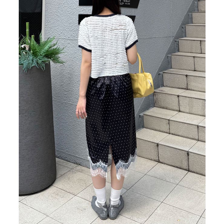 【Ciaopanic】モーターロゴフリルリンガーTee | PAL GROUP OUTLET | 詳細画像16 
