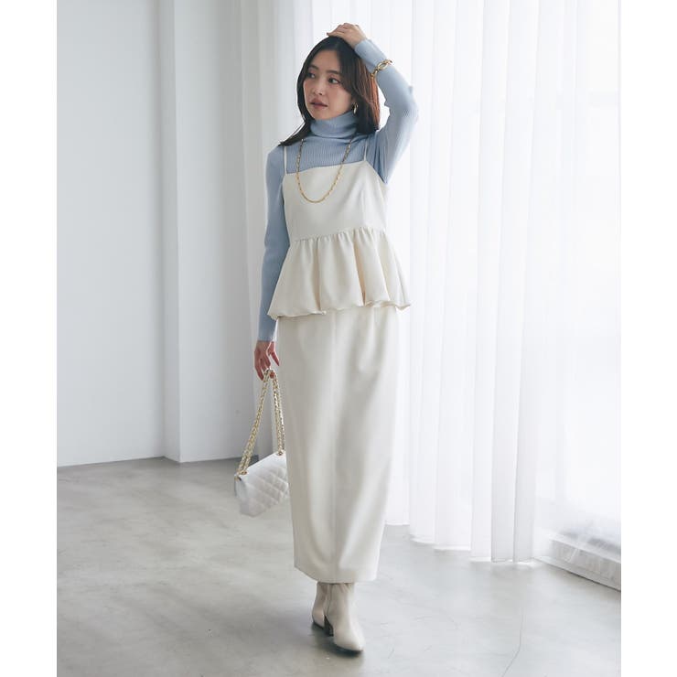 【La boutique BonBon】ダブルクロスナローマキシSK | PAL GROUP OUTLET | 詳細画像9 