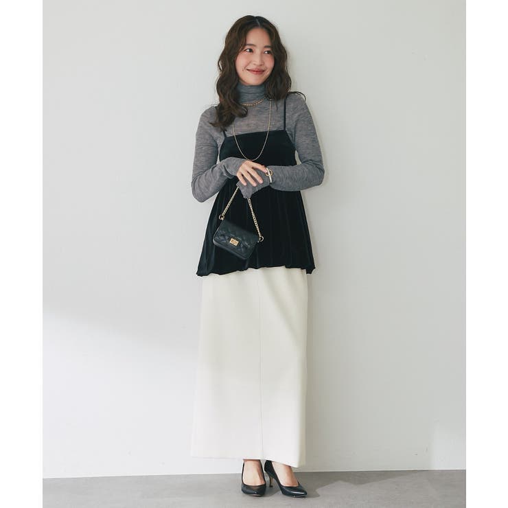 【La boutique BonBon】ダブルクロスナローマキシSK | PAL GROUP OUTLET | 詳細画像10 