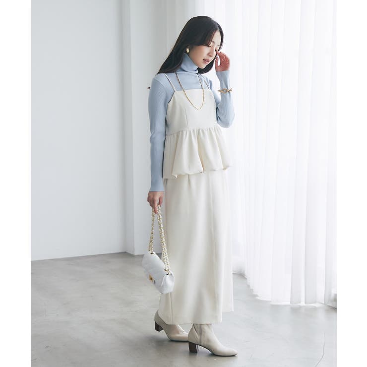 【La boutique BonBon】ダブルクロスナローマキシSK | PAL GROUP OUTLET | 詳細画像5 