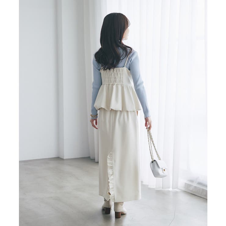 【La boutique BonBon】ダブルクロスナローマキシSK | PAL GROUP OUTLET | 詳細画像8 