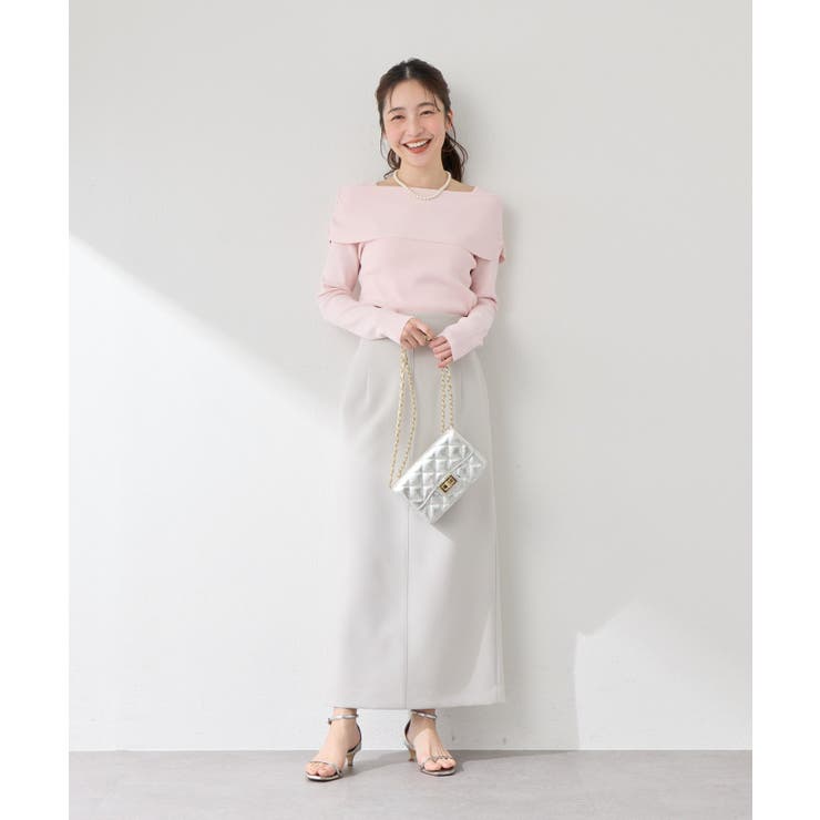 【La boutique BonBon】ダブルクロスナローマキシSK | PAL GROUP OUTLET | 詳細画像31 