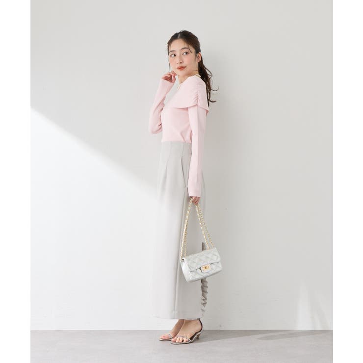【La boutique BonBon】ダブルクロスナローマキシSK | PAL GROUP OUTLET | 詳細画像32 