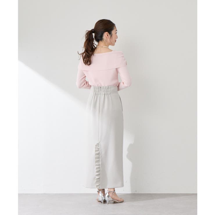 【La boutique BonBon】ダブルクロスナローマキシSK | PAL GROUP OUTLET | 詳細画像33 