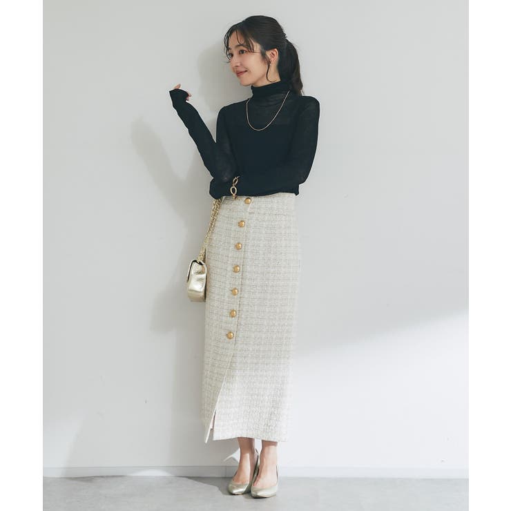 【La boutique BonBon】シアーウールブレンドリブタートルK… | PAL GROUP OUTLET | 詳細画像12 