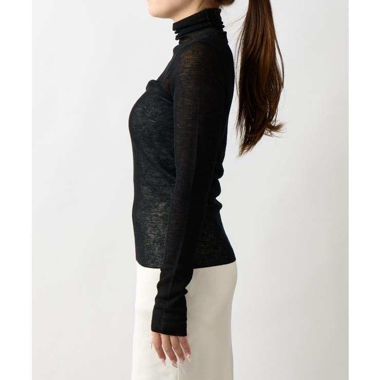 【La boutique BonBon】シアーウールブレンドリブタートルK… | PAL GROUP OUTLET | 詳細画像14 