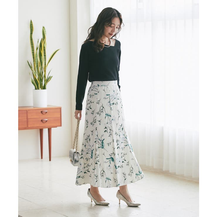 【La boutique BonBon】アンゴラタッチアシメネックKN | PAL GROUP OUTLET | 詳細画像2 