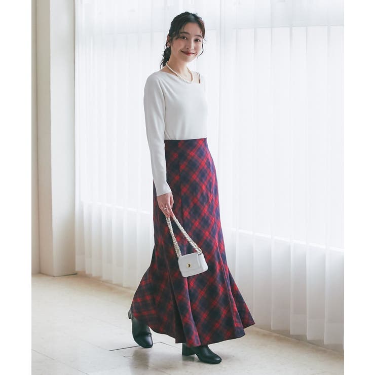 【La boutique BonBon】アンゴラタッチアシメネックKN | PAL GROUP OUTLET | 詳細画像30 