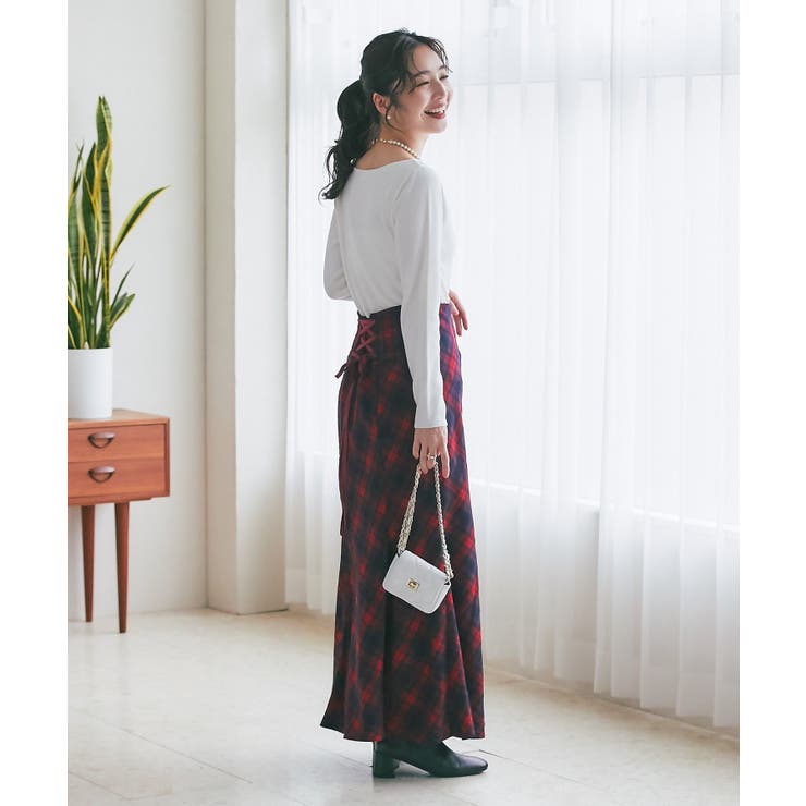 【La boutique BonBon】アンゴラタッチアシメネックKN | PAL GROUP OUTLET | 詳細画像31 
