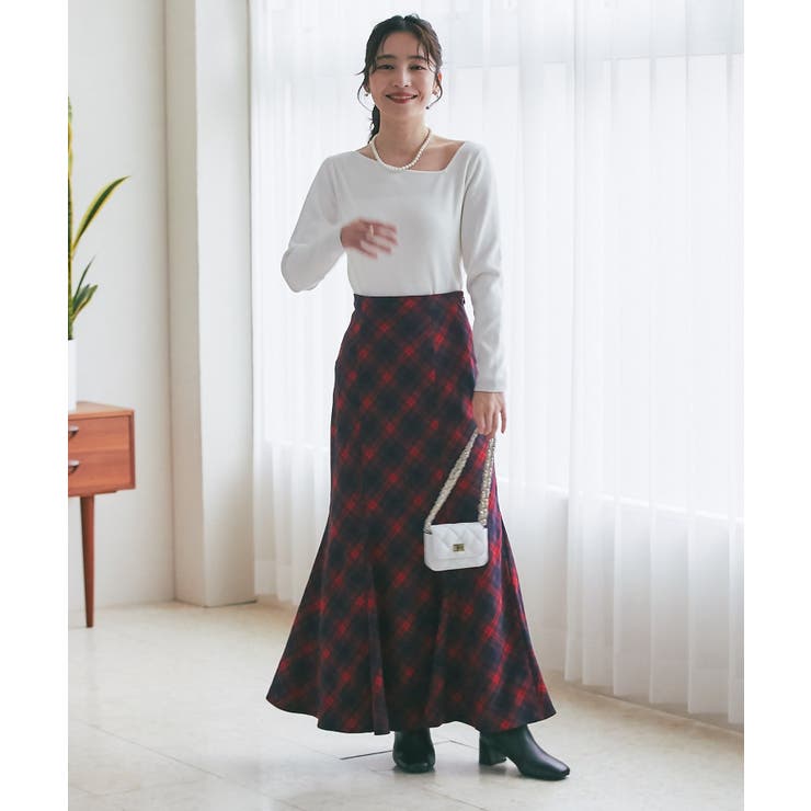 【La boutique BonBon】アンゴラタッチアシメネックKN | PAL GROUP OUTLET | 詳細画像32 