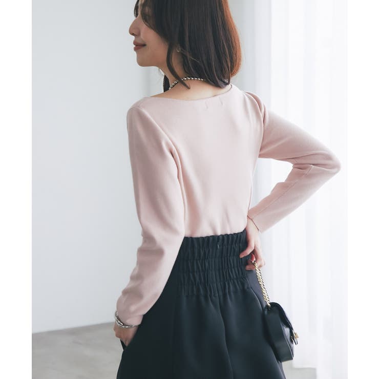 【La boutique BonBon】アンゴラタッチアシメネックKN | PAL GROUP OUTLET | 詳細画像38 