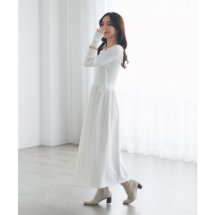 【La boutique BonBon】アシメカラーニットOP | PAL GROUP OUTLET | 詳細画像2 