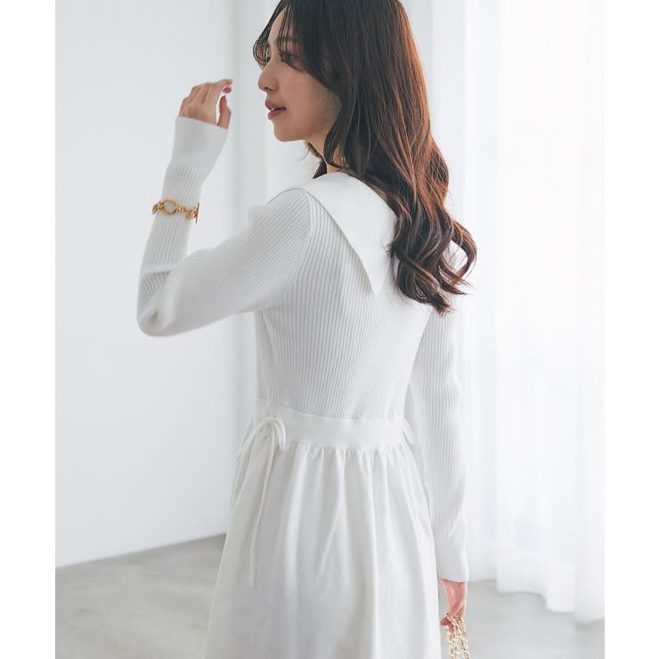 【La boutique BonBon】アシメカラーニットOP | PAL GROUP OUTLET | 詳細画像6 