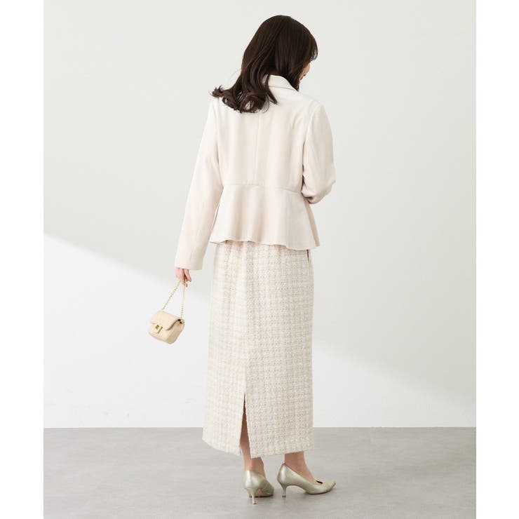 【La boutique BonBon】ベロアペプラムJK | PAL GROUP OUTLET | 詳細画像7 