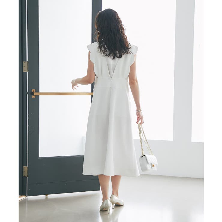 【La boutique BonBon】スカラップパールフレアジャンドレ | PAL GROUP OUTLET | 詳細画像6 