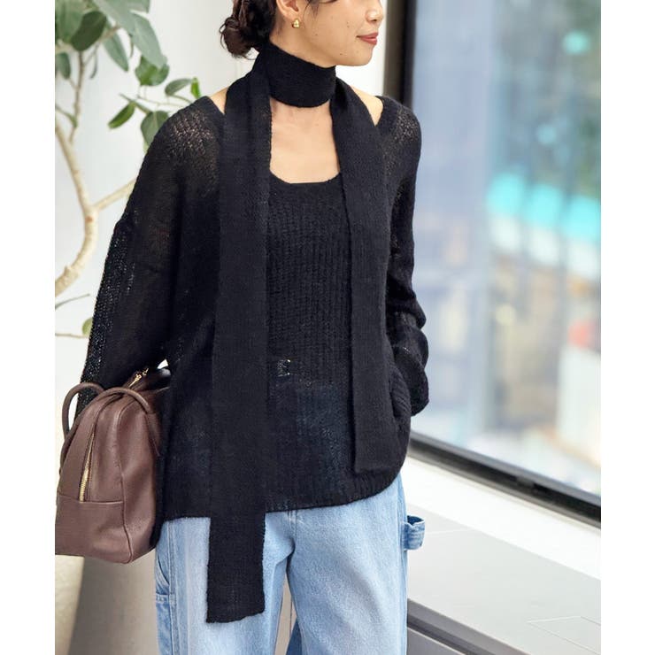 【RIVE DROITE】ストール付アルパカルーズKN | PAL GROUP OUTLET | 詳細画像27 