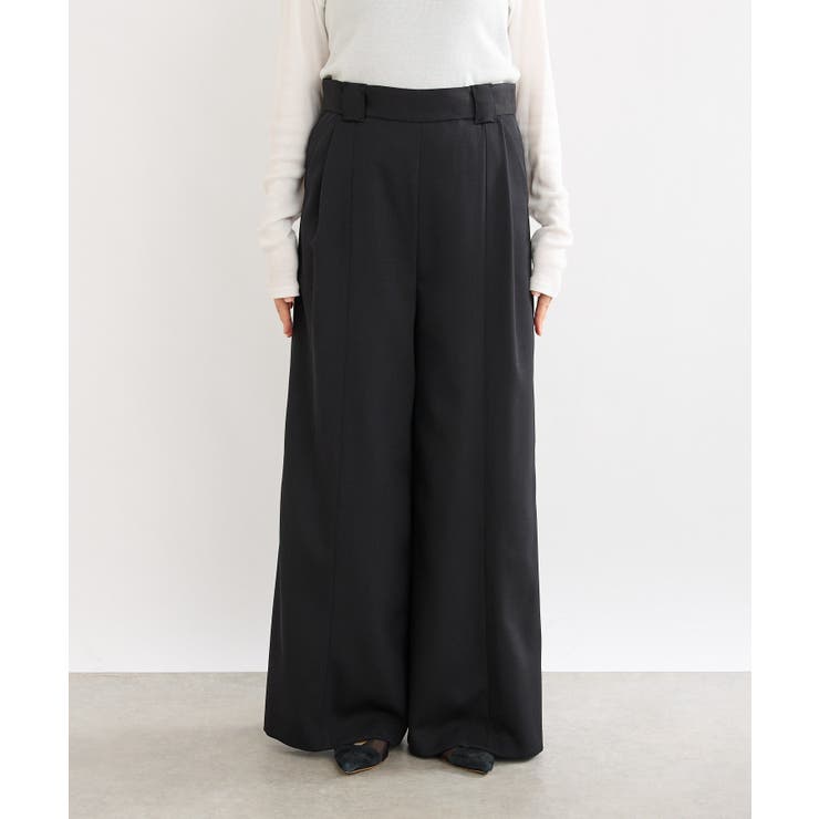 【RIVE DROITE】? Nice Twoolワイドパンツ | PAL GROUP OUTLET | 詳細画像22 