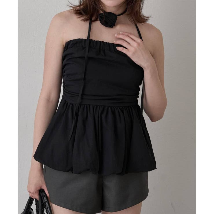 BLK | 【mline】ローズチョーカービスチェ | PAL GROUP OUTLET