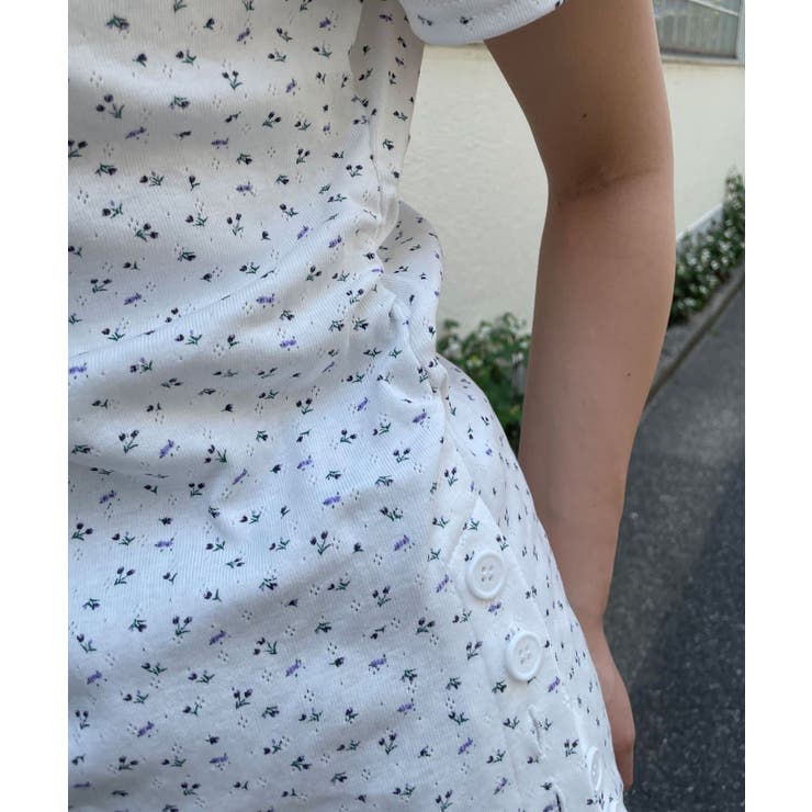 【Ciaopanic】小花柄サイドボタントップス | PAL GROUP OUTLET | 詳細画像8 