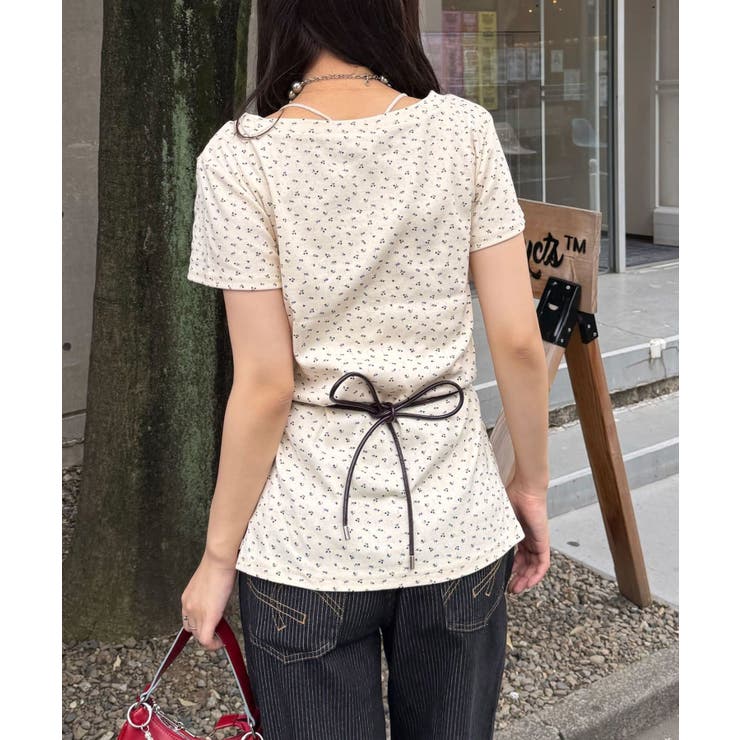 【Ciaopanic】小花柄サイドボタントップス | PAL GROUP OUTLET | 詳細画像12 