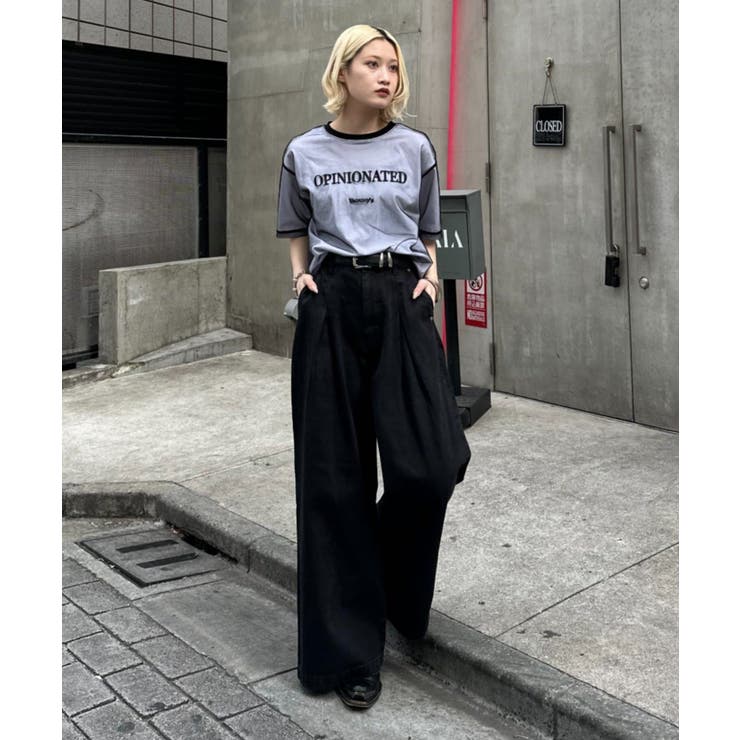 【Lui's】MI企画 チュール刺繍レイヤードTee | PAL GROUP OUTLET | 詳細画像10 