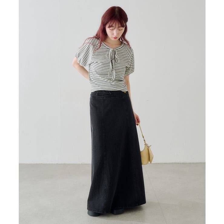 【Kastane】ボウタイボーダーtee | PAL GROUP OUTLET | 詳細画像17 