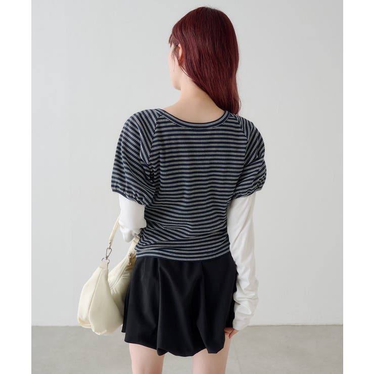 【Kastane】ボウタイボーダーtee | PAL GROUP OUTLET | 詳細画像33 