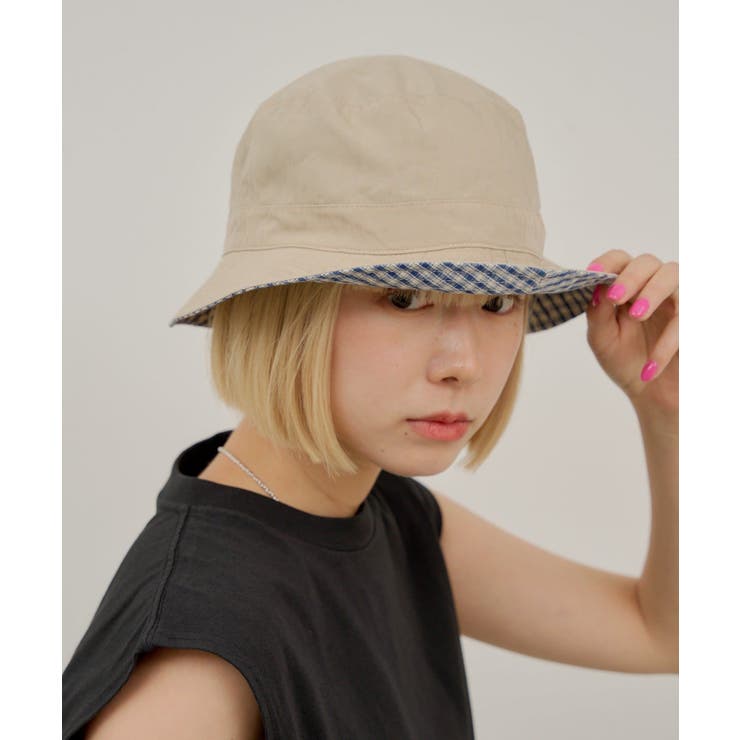 【Kastane】REVERSIBLE BUCKET HAT | PAL GROUP OUTLET | 詳細画像9 