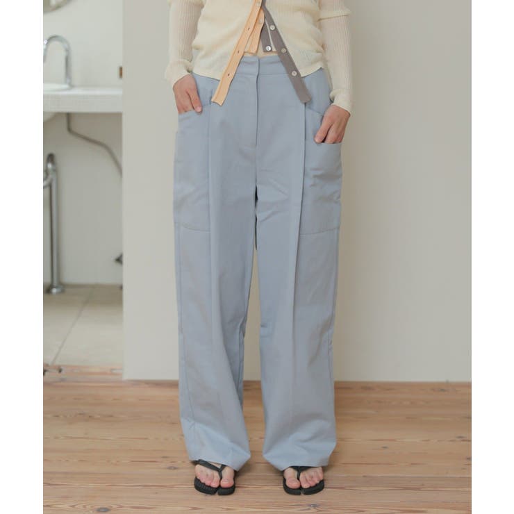 SAX | 【Kastane】CINAMOD DOUBLE POCKET SLACKS | PAL GROUP OUTLET